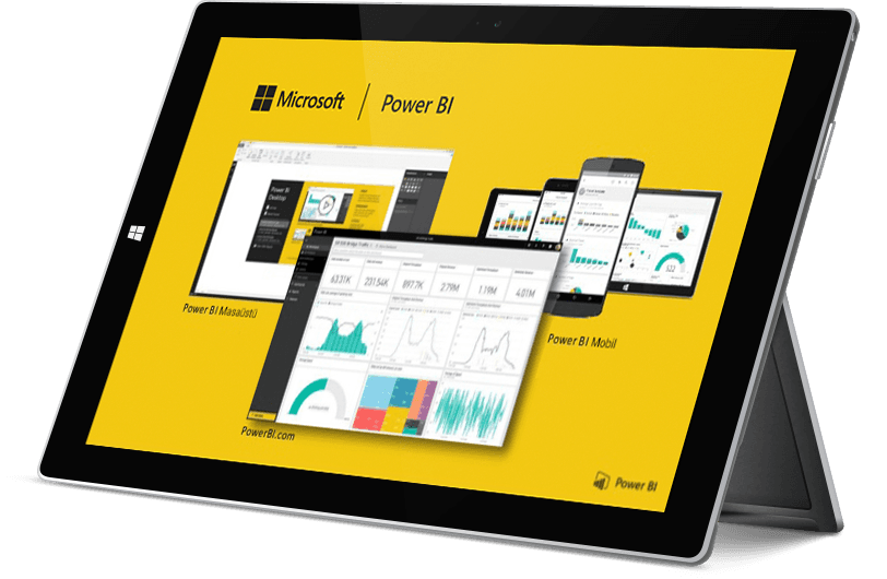Microsoft Power BI dashboard